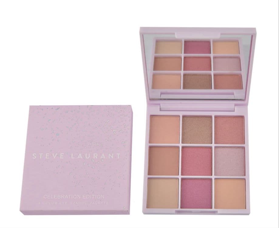 Steve Laurant- 9 color eyeshadow palette- палитра для век 2025 года! — 2