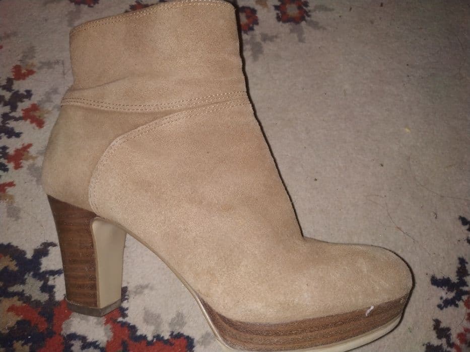 Nine west ботинок замша натур  + кеды подарок — 3