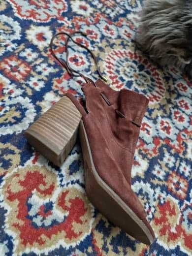 Franco Sarto, натур замша 34 - 35 + бонус — 4