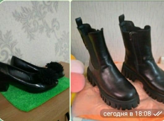 Туфли 40- 42 размеры 3 ПАРЫ качественое лакерованные . — 1