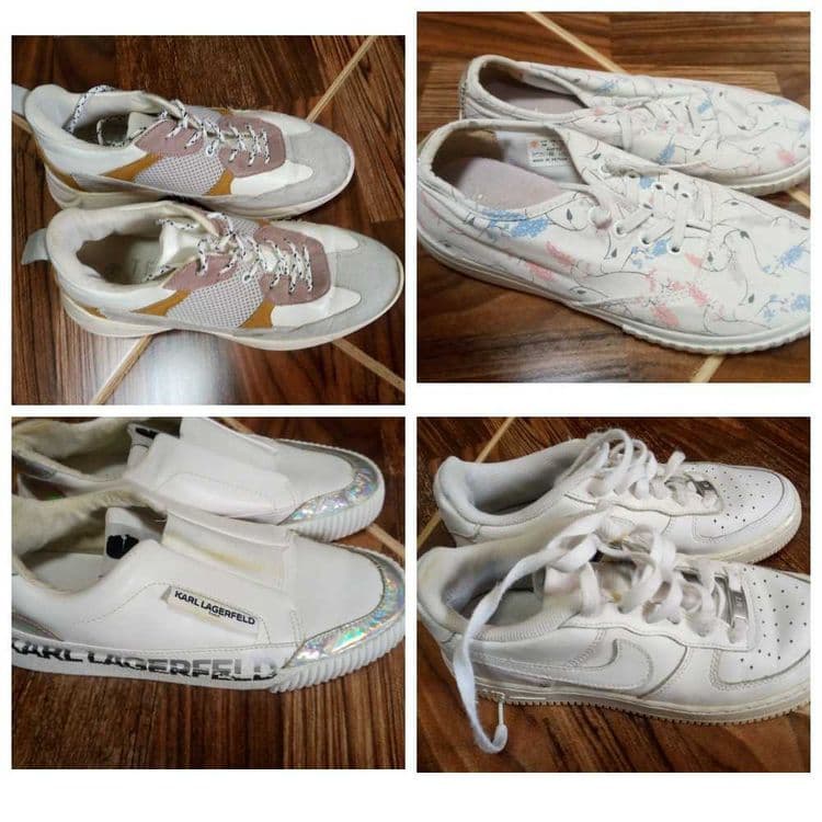 Брендовые Б/У кроссовки NIke Karl Lagerfeld Timberland размер 36 37 38 — 1