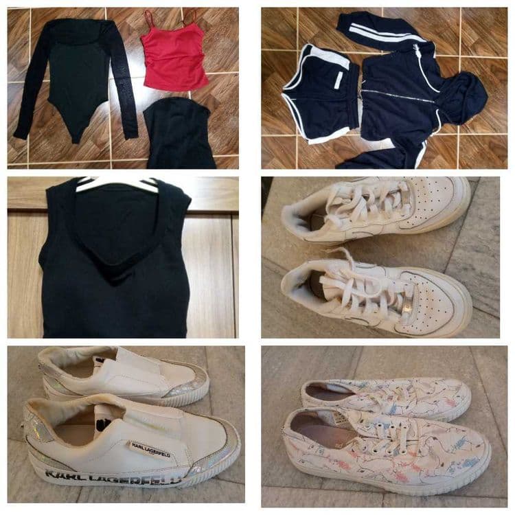 Брендовые Б/У кроссовки NIke Karl Lagerfeld Timberland размер 36 37 38 — 2
