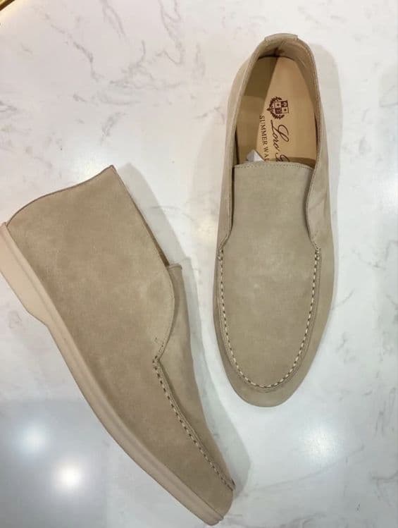 Замшевый ботинки Loro Piana lux — 2