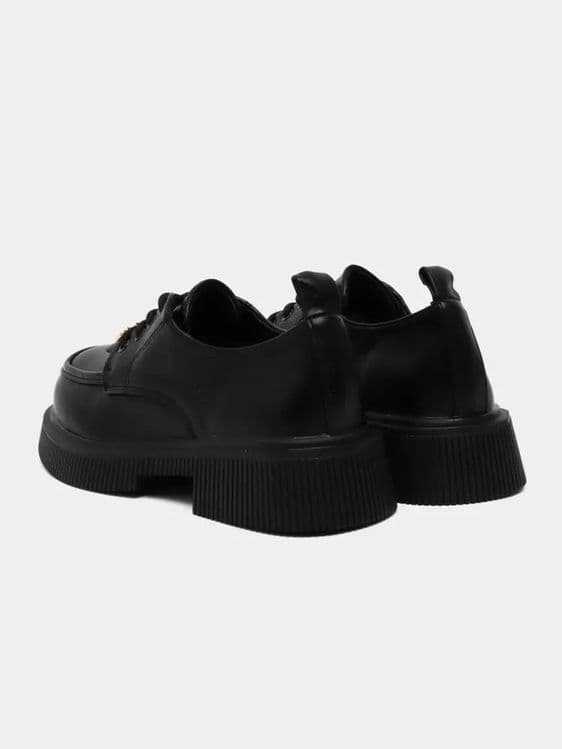 Loafer poyafzallari, yuqori massiv platformali taglikda, ayollar poyab — 4
