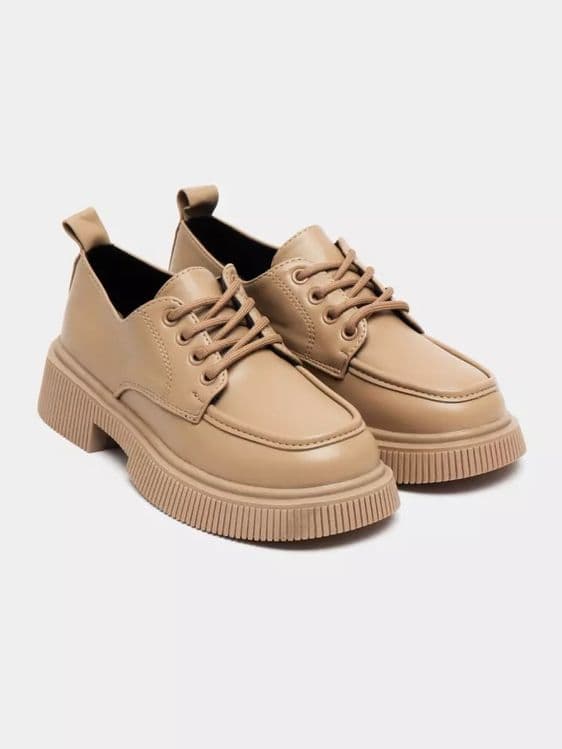 Loafer poyafzallari, yuqori massiv platformali taglikda, ayollar poyab — 5