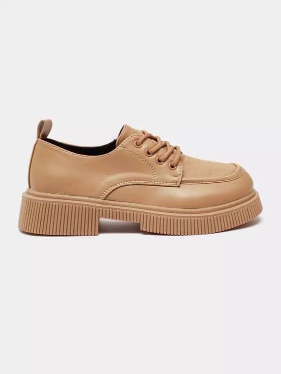 Loafer poyafzallari, yuqori massiv platformali taglikda, ayollar poyab — 7