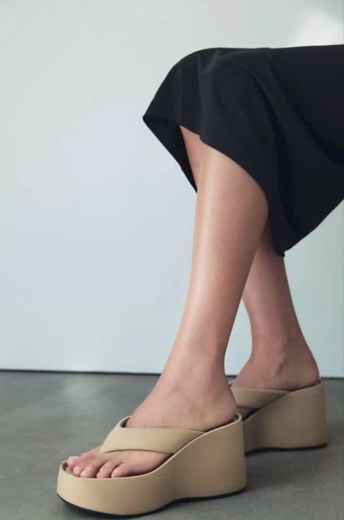 Zara сандали на платформе — 5