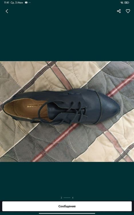 Ralph Lauren, Franco sarto, Sperry...34-35 нат кожа США новая — 8