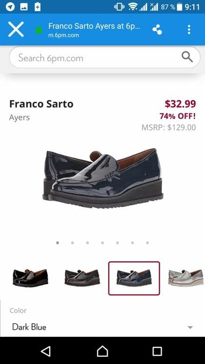 Franco Sarto 35 р обувь — 1