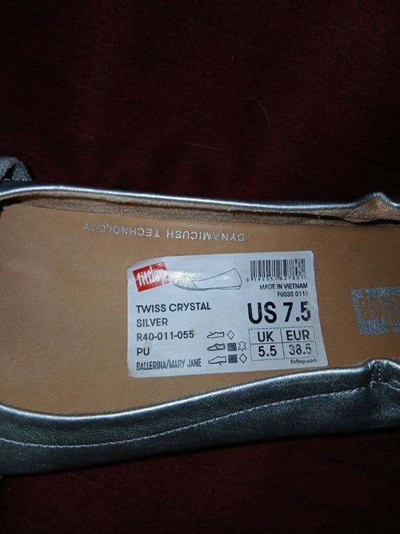Из США, элегантные женские балетки от бренда "fitflop" — 5