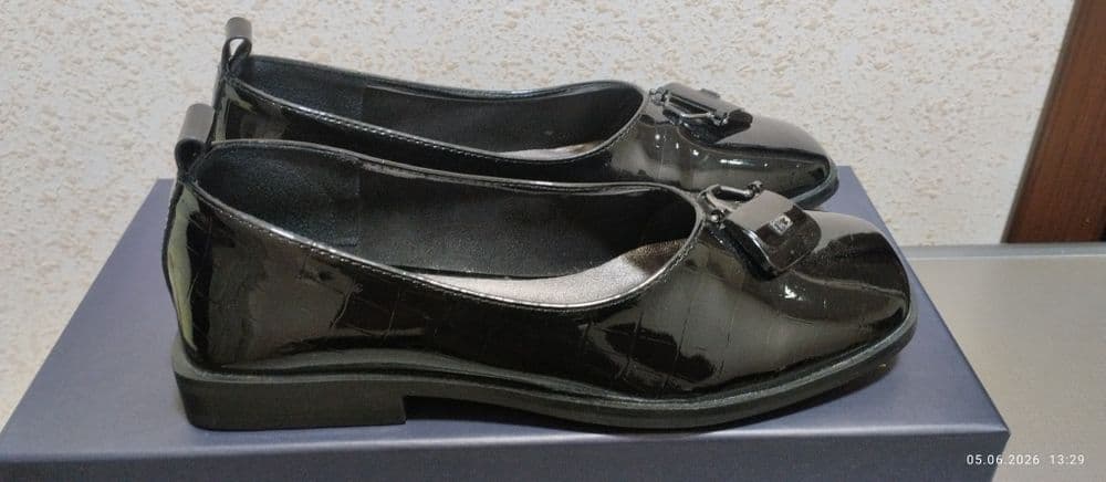 Женские балетки черные — 2