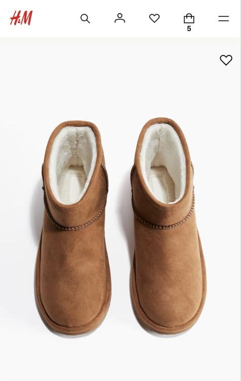 Продаю женскик UGG от H&M — 2