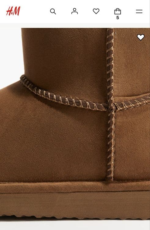 Продаю женскик UGG от H&M — 3