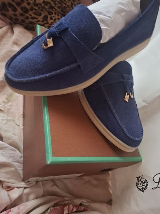 Женские мокасины Loro Piana, новые. Очень удобные, стильные и качестве — 1