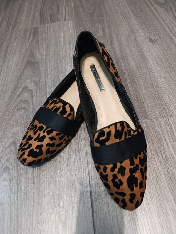 Женские туфли Zara в леопардовым цвете,40-41 — 1
