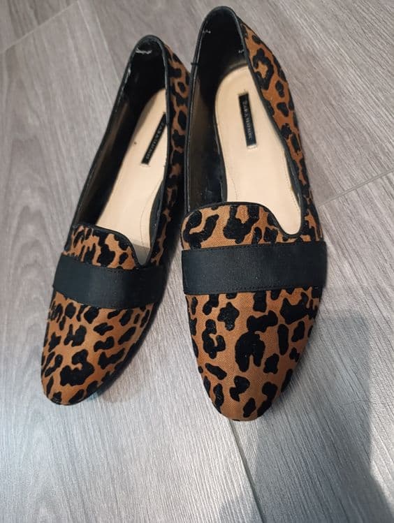 Женские туфли Zara в леопардовым цвете,40-41 — 3