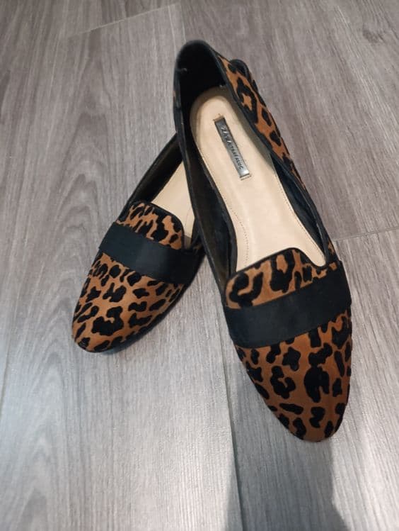Женские туфли Zara в леопардовым цвете,40-41 — 4