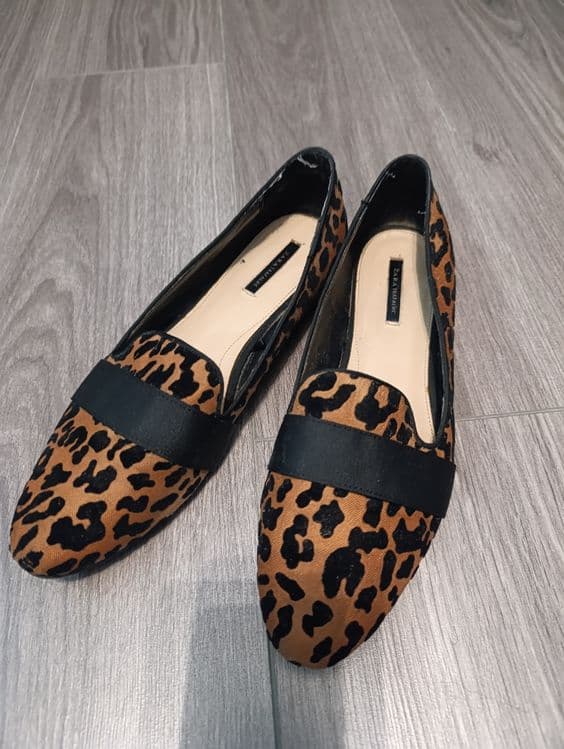 Женские туфли Zara в леопардовым цвете,40-41 — 5