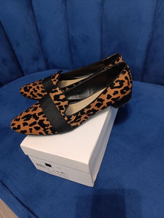 Женские туфли Zara в леопардовым цвете,40-41 — 7