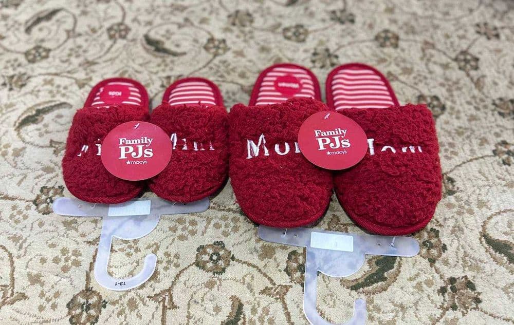 Женские тапочки Family PJs от Macy's (размер 37) — 1