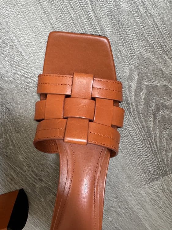 ZARA мюли кожаные — 8