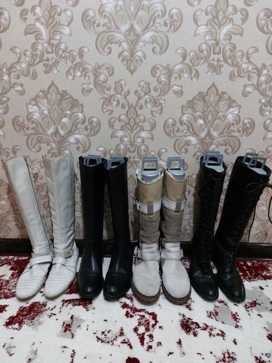 Женские сапоги р.38 в отличном состоянии — 1