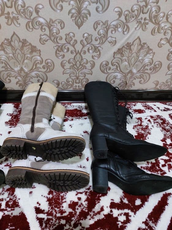 Женские сапоги р.38 в отличном состоянии — 4