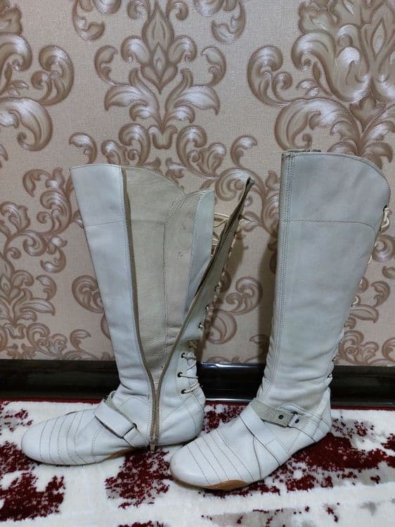 Женские сапоги р.38 в отличном состоянии — 8