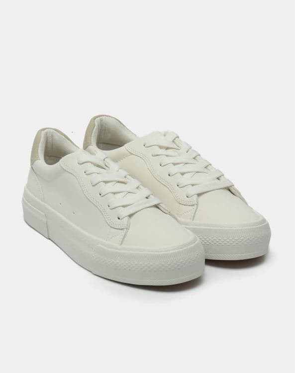 Bershka кеды кроссовки белые — 1