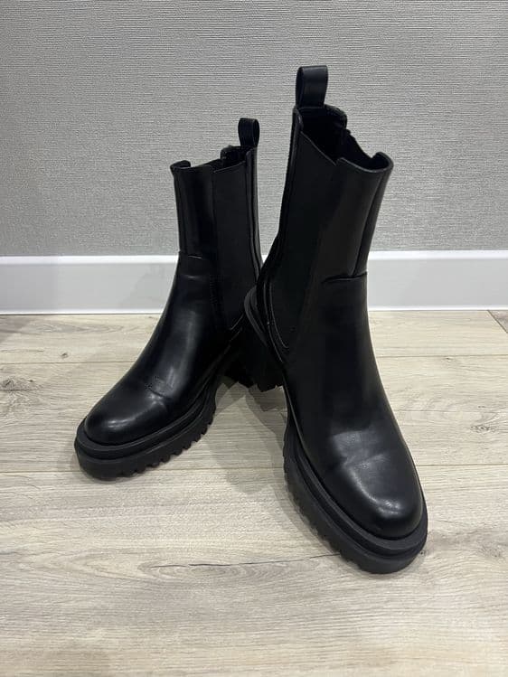 Ботинки Zara Оригинал!Демисезонные,без утепления.Один выход. — 2