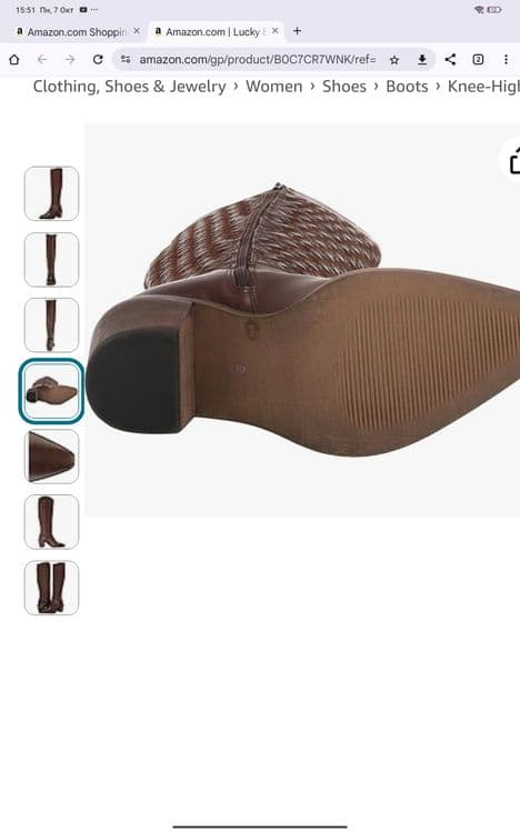 Lucky brand натуральная кожа из США сапоги — 8