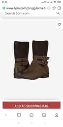 Ugg 34-35 теплые сапоги
