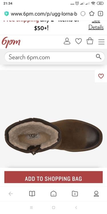 Ugg 34-35 теплые сапоги — 3