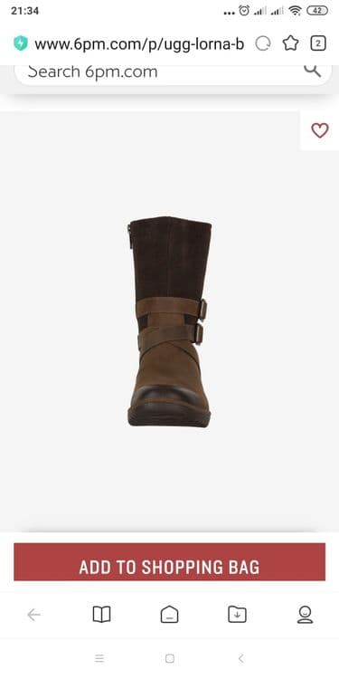 Ugg 34-35 теплые сапоги — 4