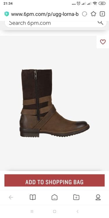 Ugg 34-35 теплые сапоги — 5