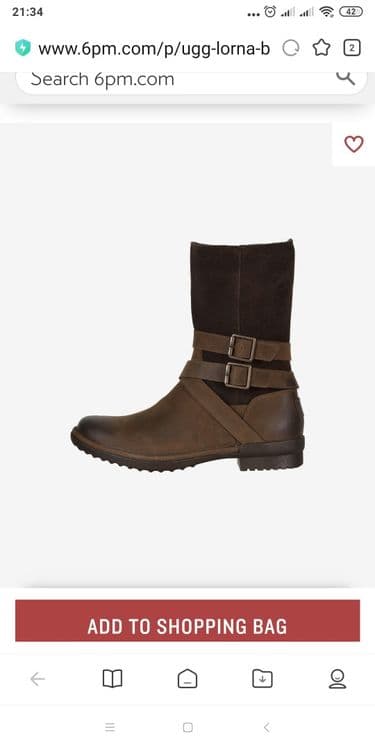 Ugg 34-35 теплые сапоги — 6