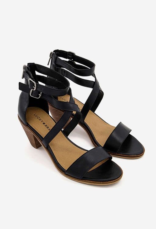 Кожаные босоножки Lucky Brand USA — 1