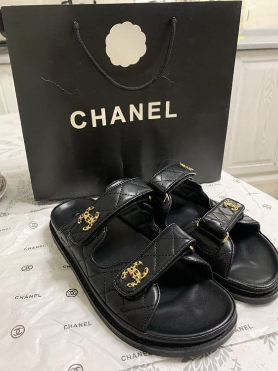 Chanel тапочка люкс качества! — 1