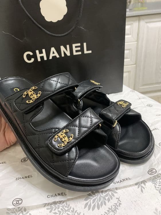 Chanel тапочка люкс качества! — 2