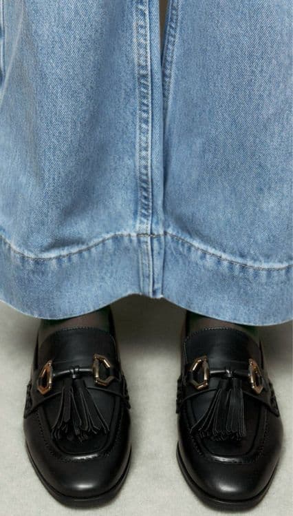 Лоферы макасины Zara — 2
