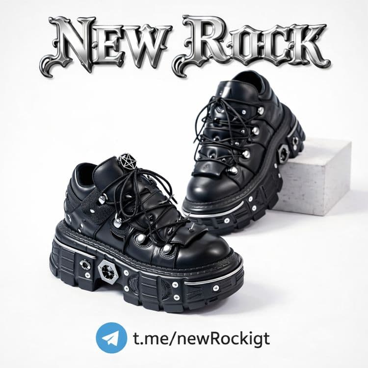 Эксклюзивная обувь с уникальным дизайном NEW Rock   В НАЛИЧИИ — 3