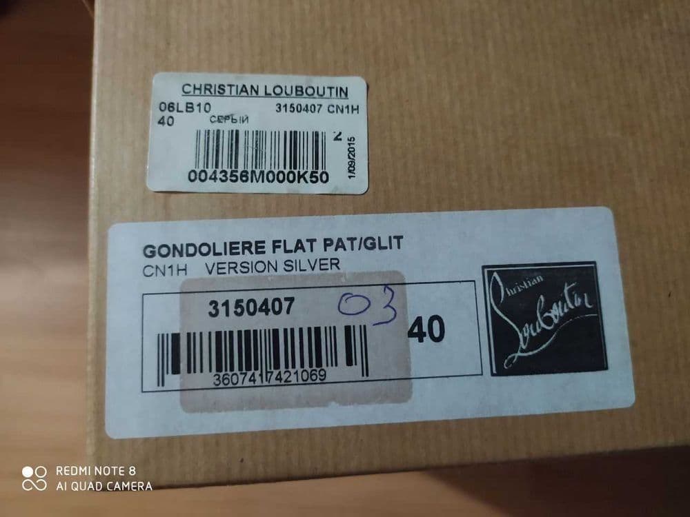Кроссовки, размер 40. Париж. Shristian Souboutin Paris — 2