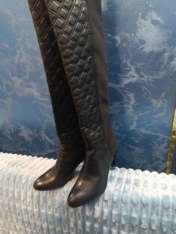 Роскошные сапоги-ботфорты от Stuart Weitzmann,Испания, привозные — 8