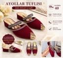 Kelinlar uchun qulay bejirim toshlar bilan bezatilgan chuda chiroyli