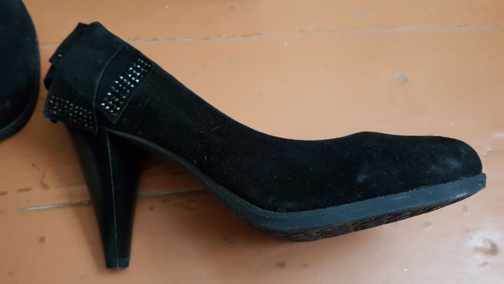 Туфли замшевые женские — 3