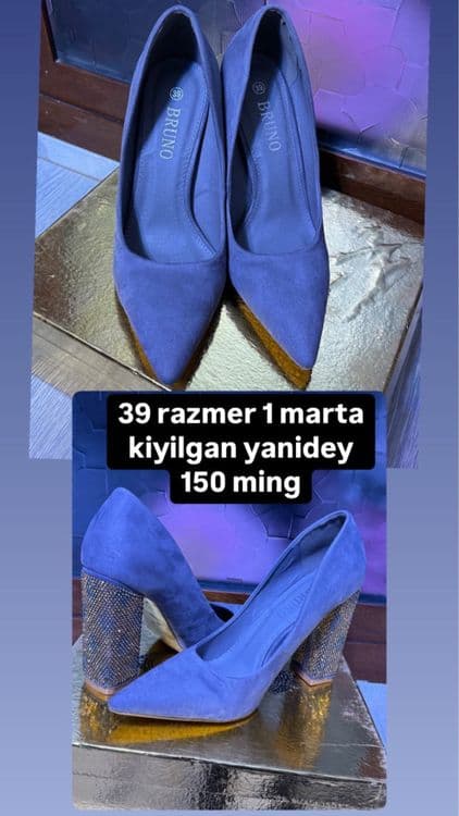 Baland poshnali tufli turkey — 1