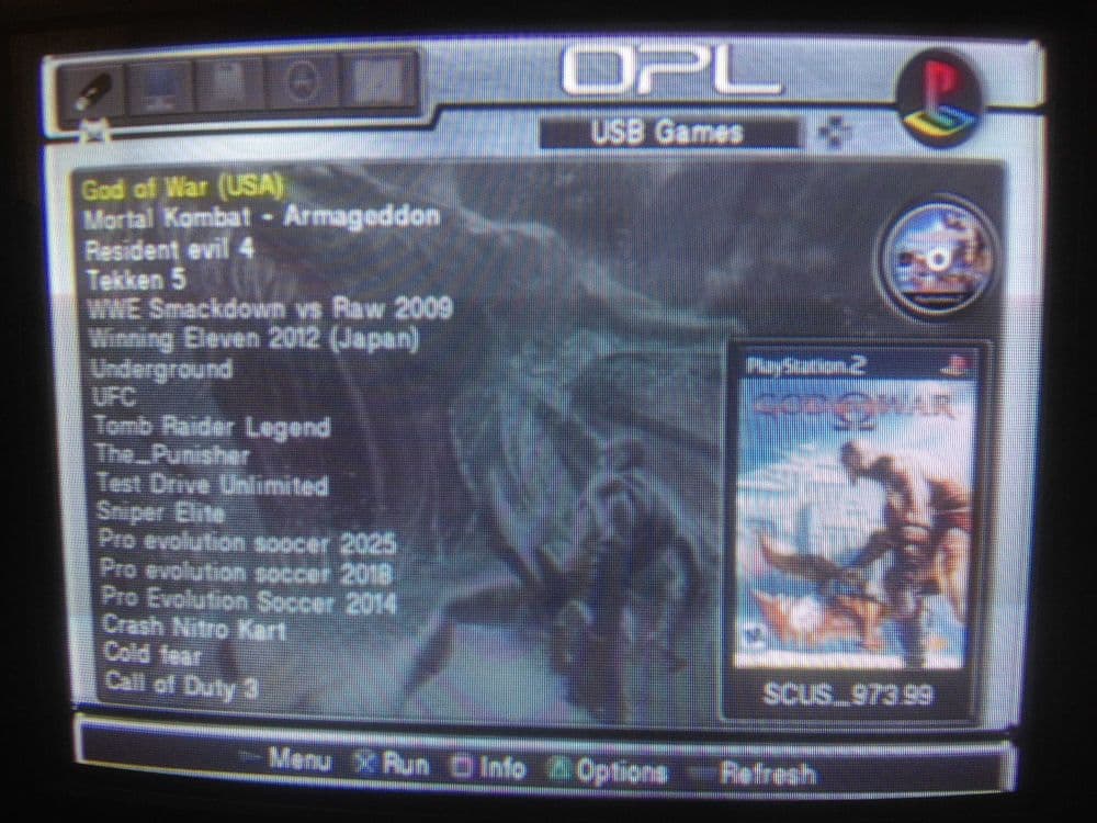 Sony PlayStation 2 slim игры с флешки — 4
