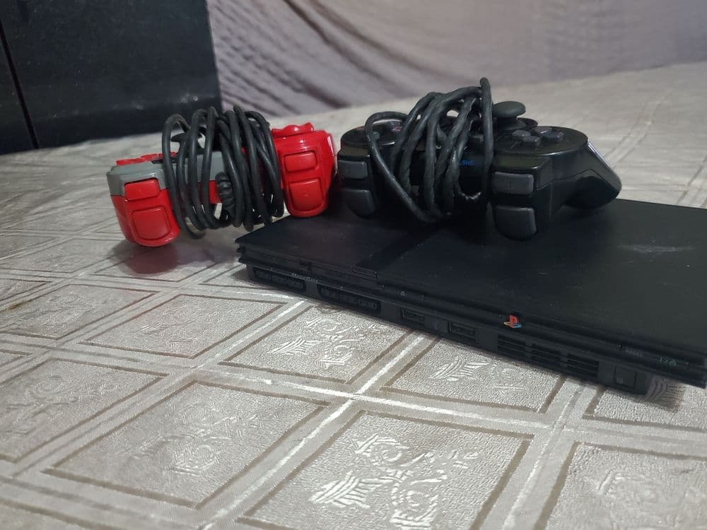 PlayStation 2 Slim + 2 ta joystik + Tekken o'yini! Hamma narsasi bor. — 3