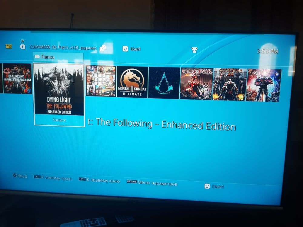 В хорошем состоянии Ps4 slim 2tb  ver9.00 goldhen — 4