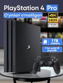 Playstation 4 pro 4k padejka 1 Tr top uyinlari bilan